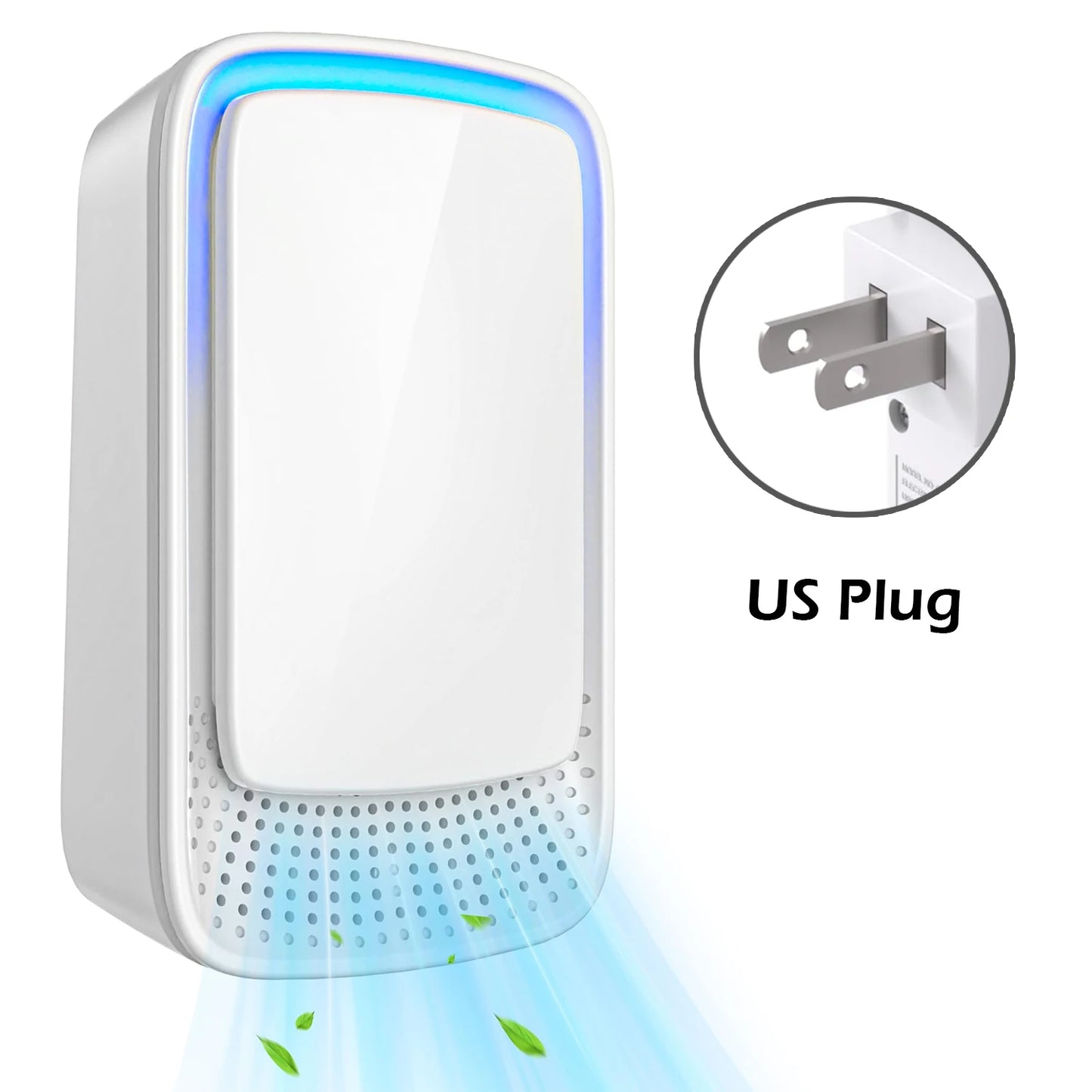 Plug-In Ionizer Air Purifier: Quiet Home & Pet Freshener