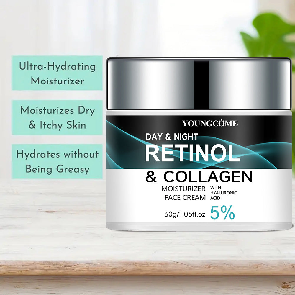 Retinol Collagen Cream - Boost Elasticity & Brighten Skin