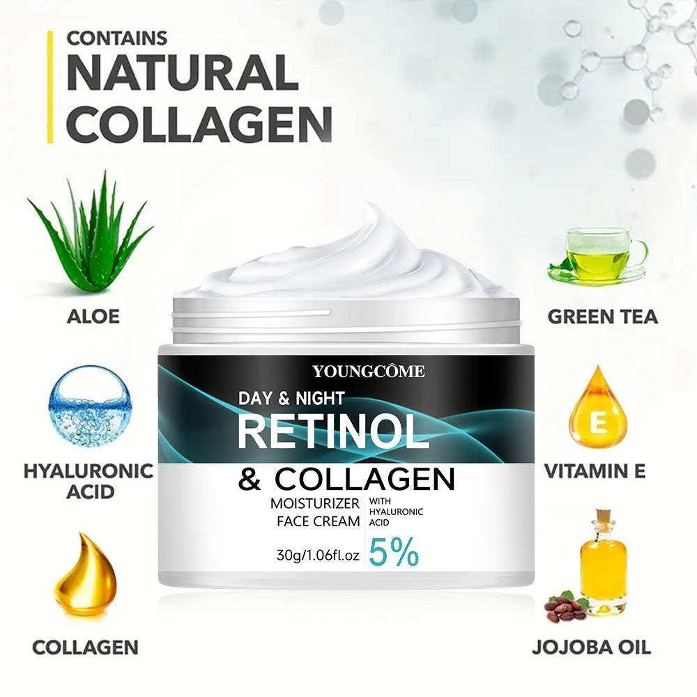 Retinol Collagen Cream - Boost Elasticity & Brighten Skin
